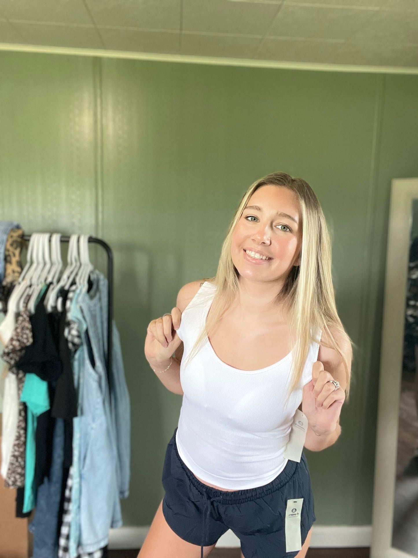 MONO B Classic Seamless Ribbed Tank