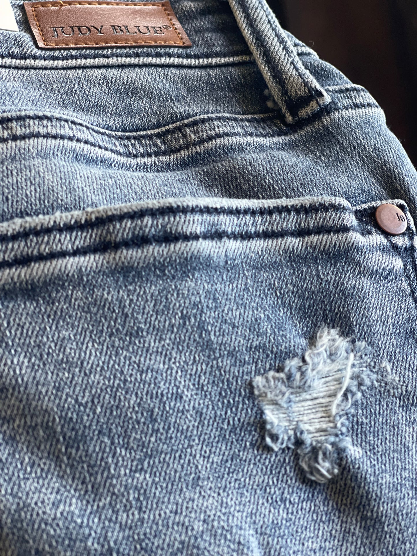 Judy Blue Full Size Mid Rise Destroy Straight Jeans Plus Size