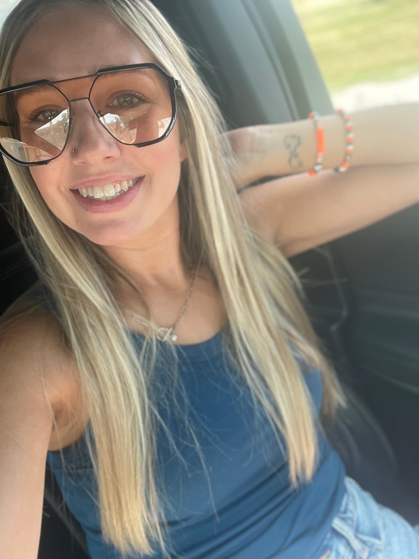 UV Protection Oversized Sunglasses