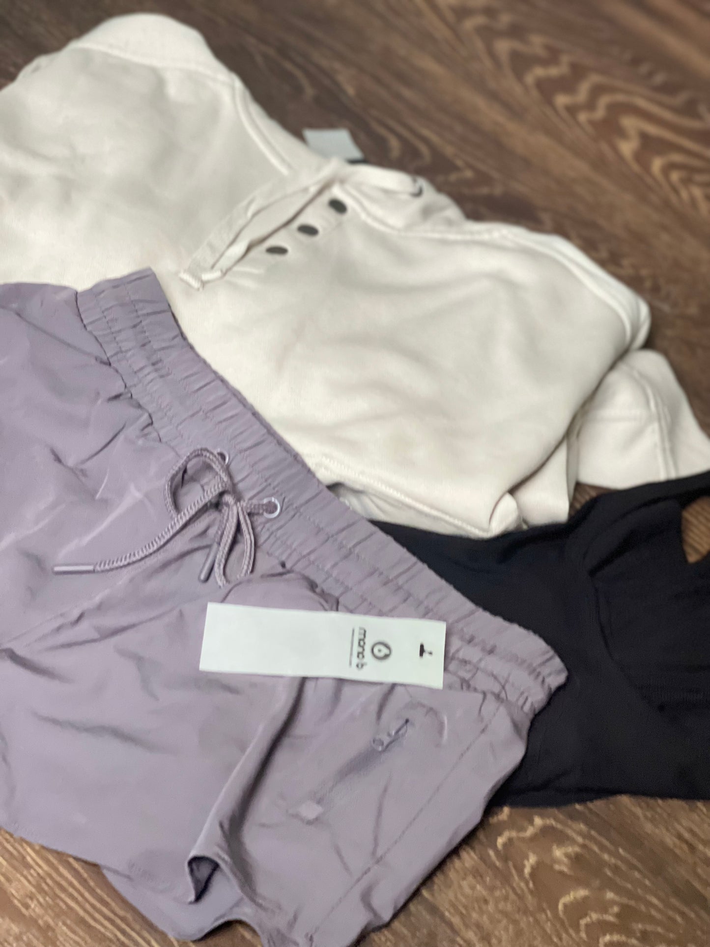 MONO B Slim Fit Scoop Neck Tank