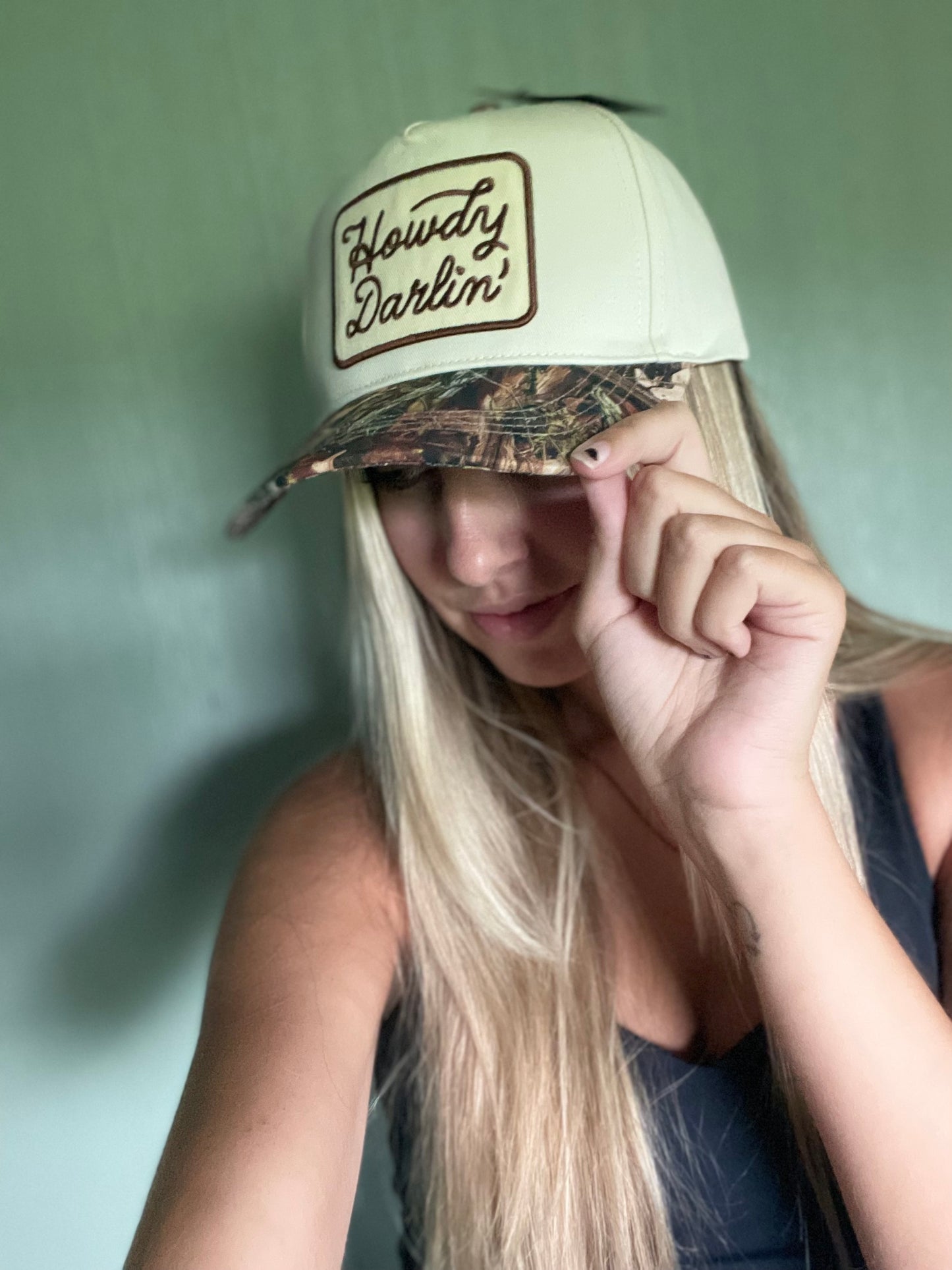 Howdy Darlin' Embroidery Patch Cap