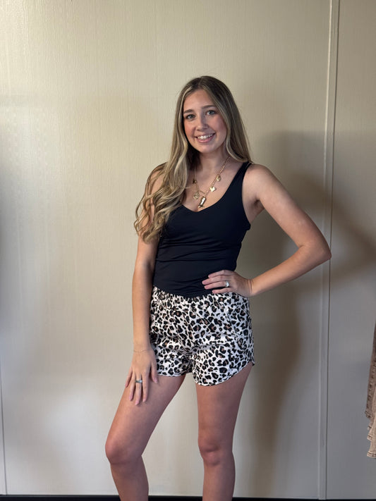 Leopard Shorts