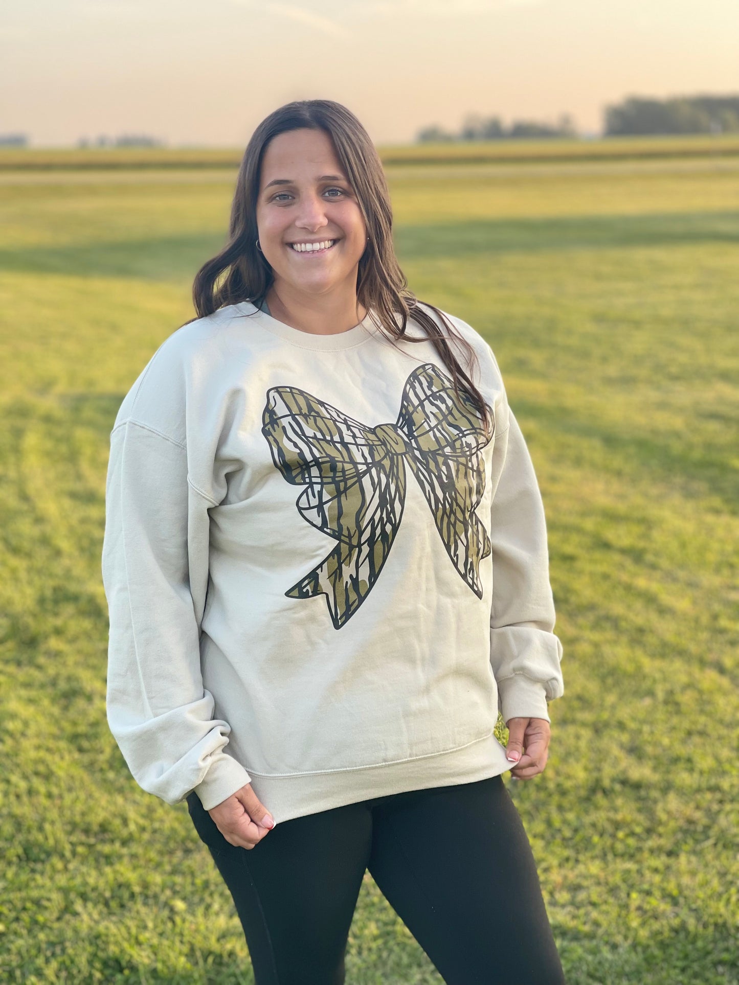 Camo Bow Wholesale Sweatshirt or T-shirt