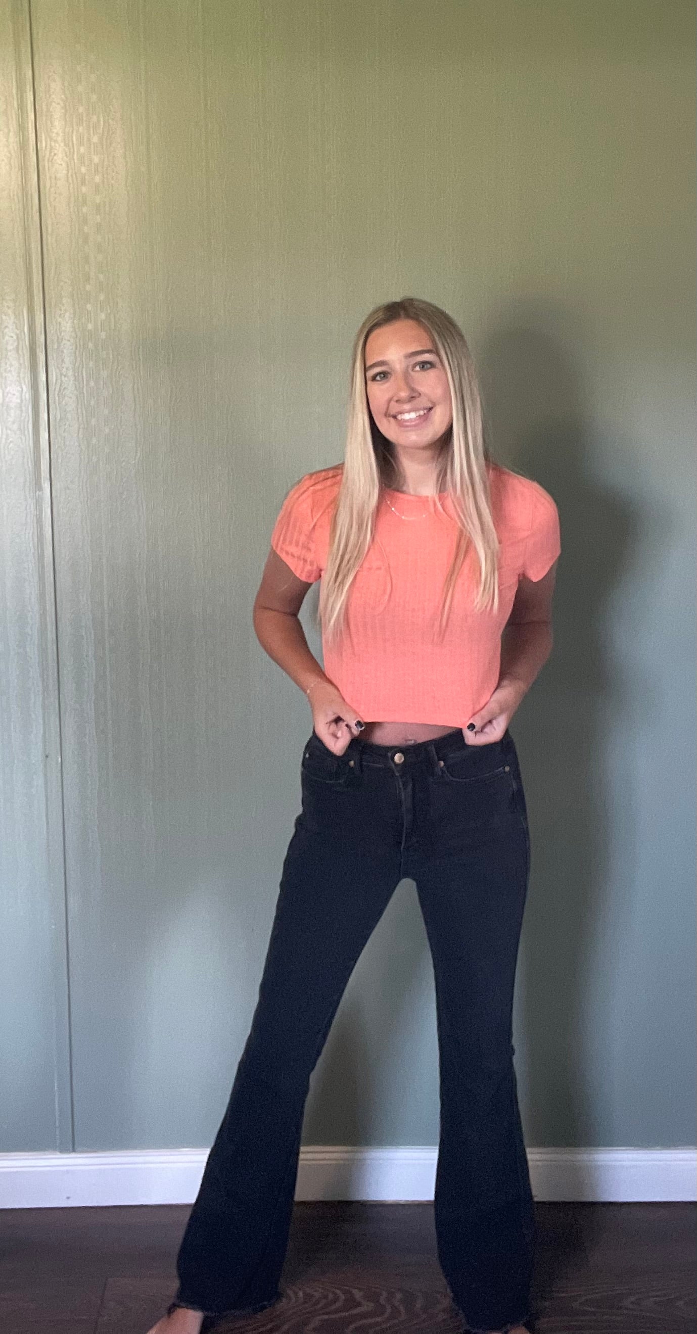 Basic Bae Full Size Ribbed Round Neck Short Sleeve T-Shirt