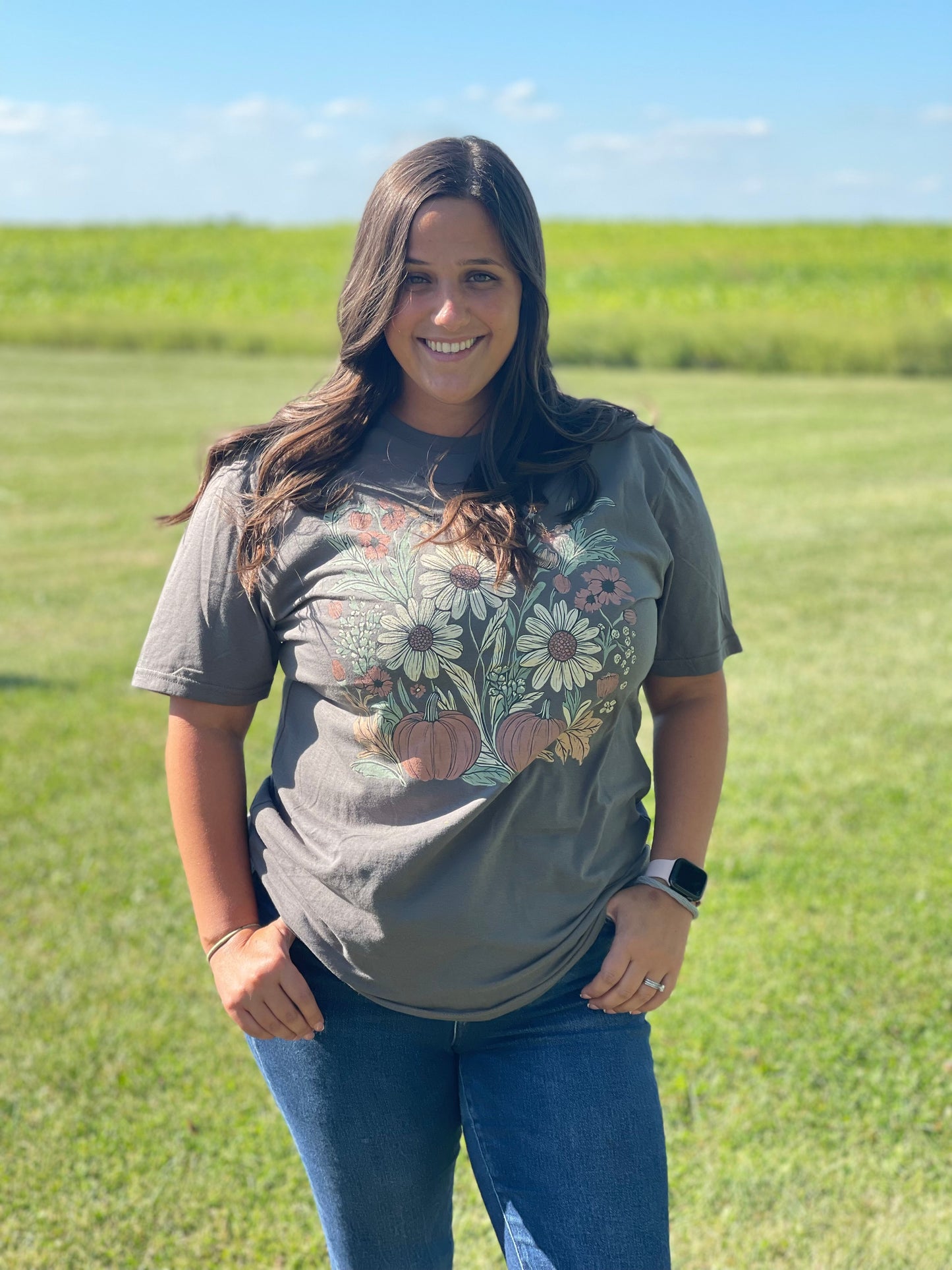 Boho Floral Fall Shirt