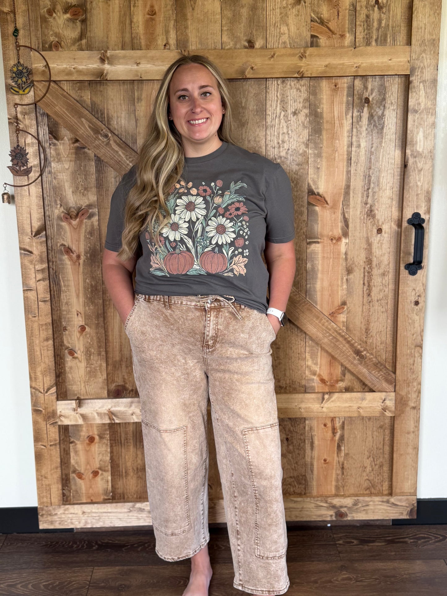 Boho Floral Fall Shirt
