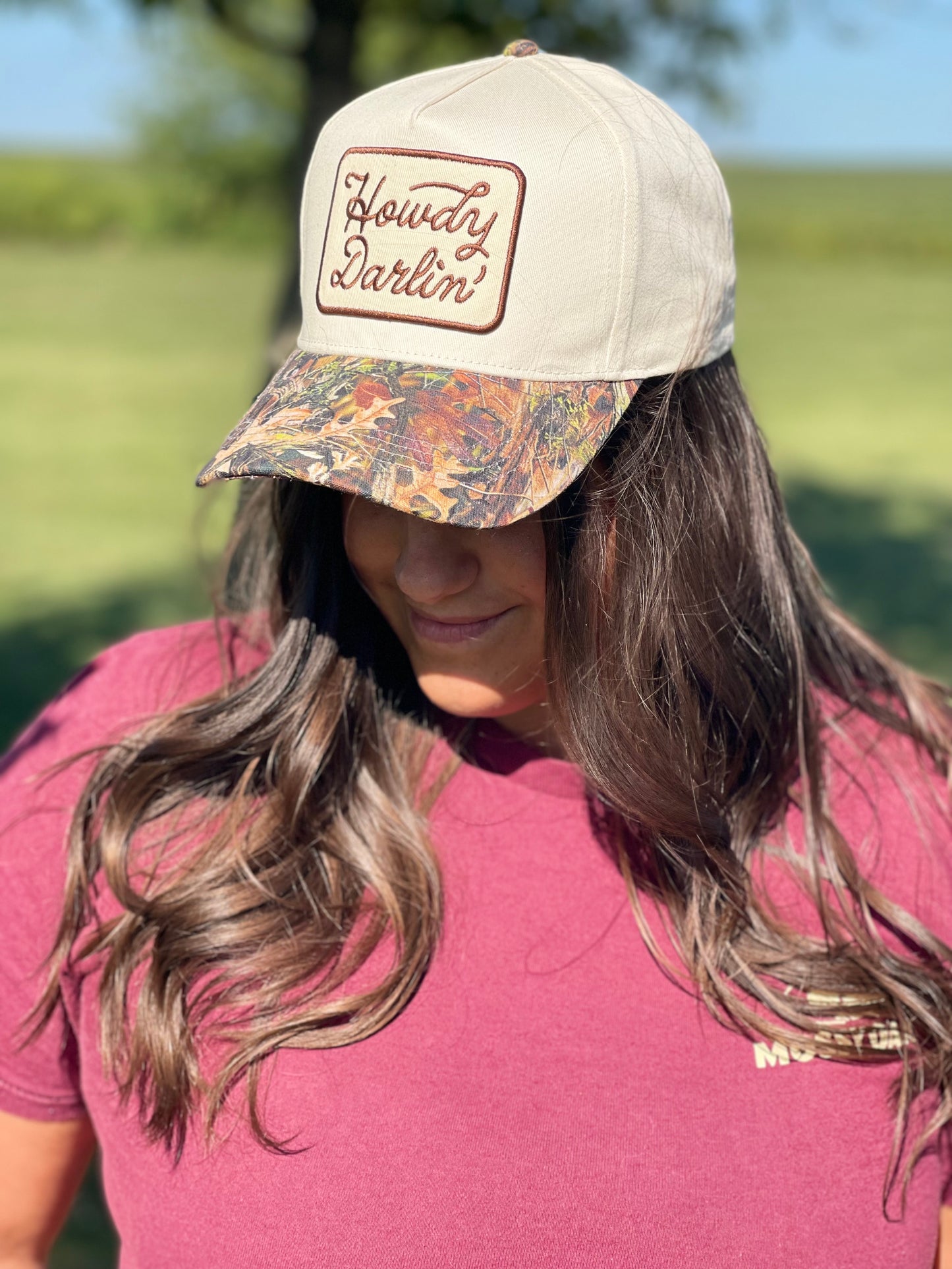 Howdy Darlin' Embroidery Patch Cap