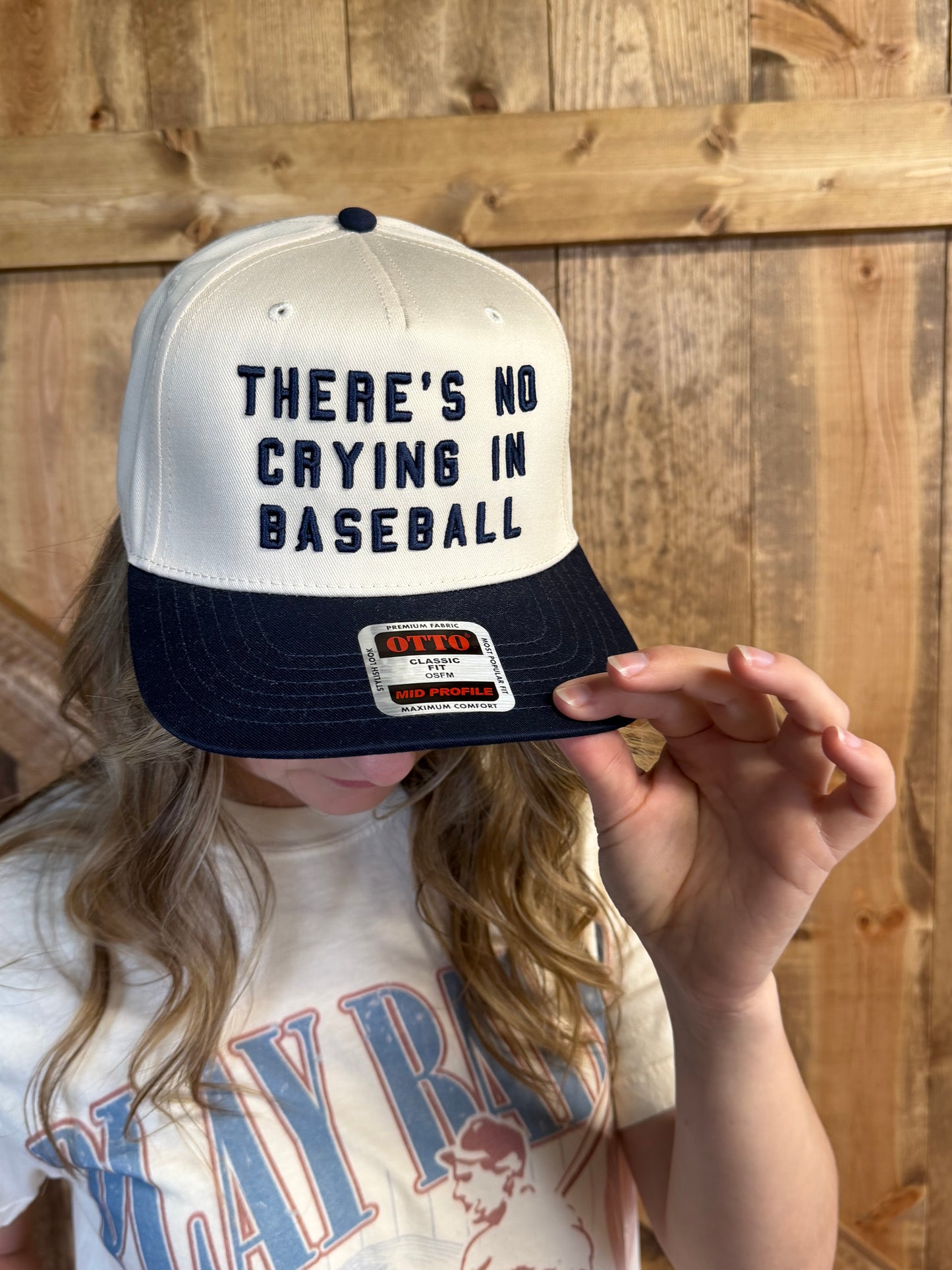 There's No Crying in Baseball Cap