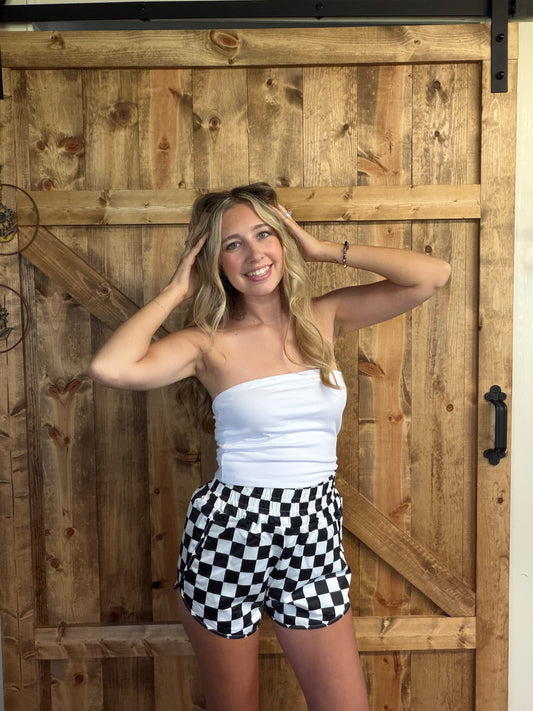 Checkerboard Shorts