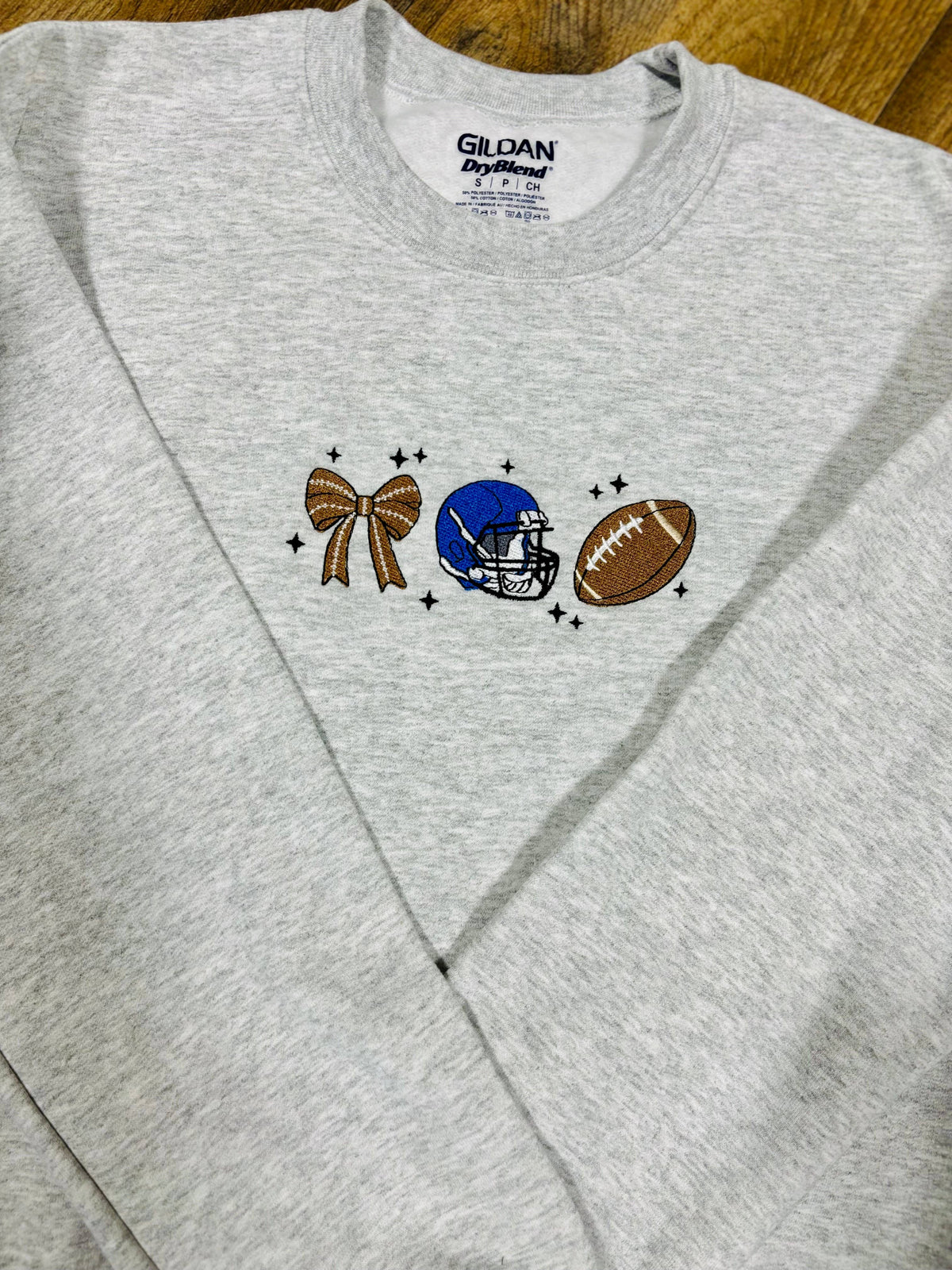 Friday Night Lights Embroidered Crews